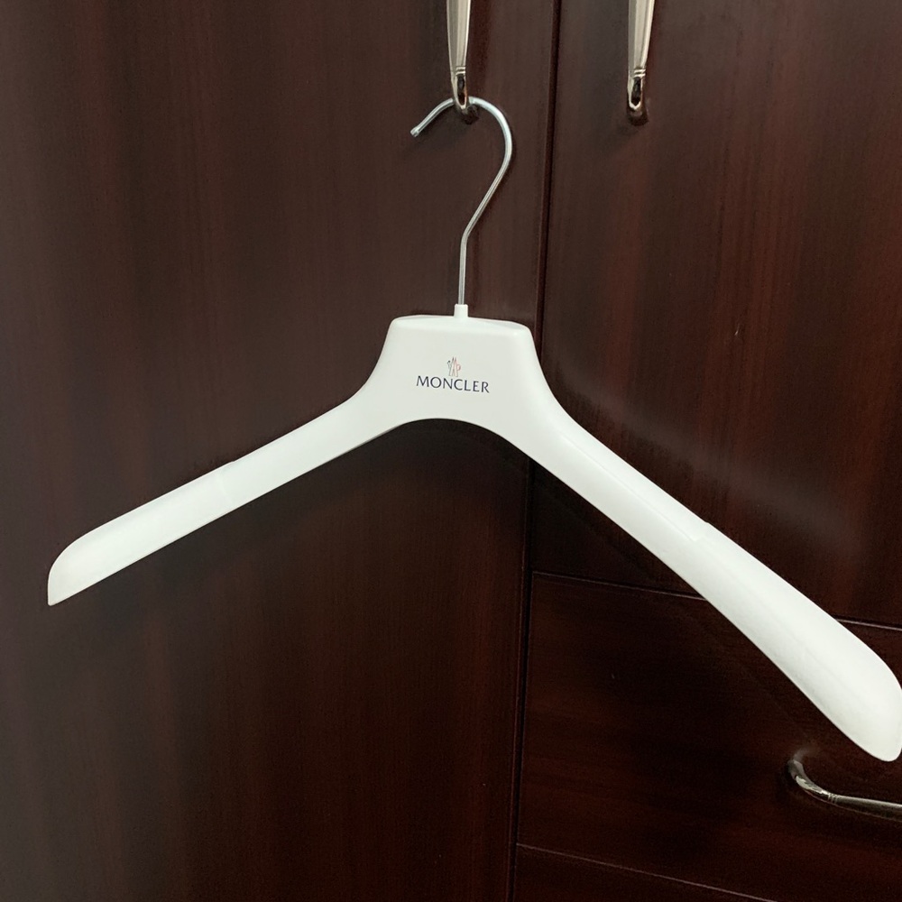 Moncler Sleek White Hanger